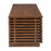 Zuo Modern Linea Wide Entertainment Stand, Walnut
