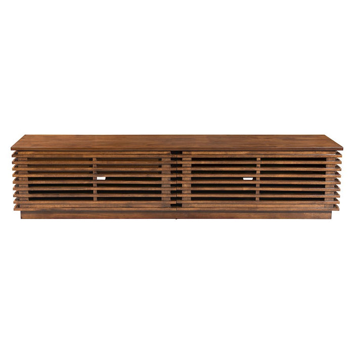 Zuo Modern Linea Wide Entertainment Stand, Walnut