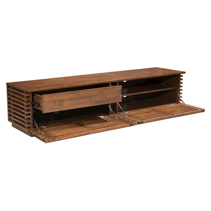 Zuo Modern Linea Wide Entertainment Stand, Walnut