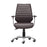 Zuo Modern Enterprise Low Back Office Chair, Espresso