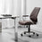 Zuo Modern Enterprise Low Back Office Chair, Espresso