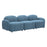 Zuo Modern Cleo Modular Sofa, Blue - 110885