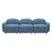 Zuo Modern Cleo Modular Sofa, Blue