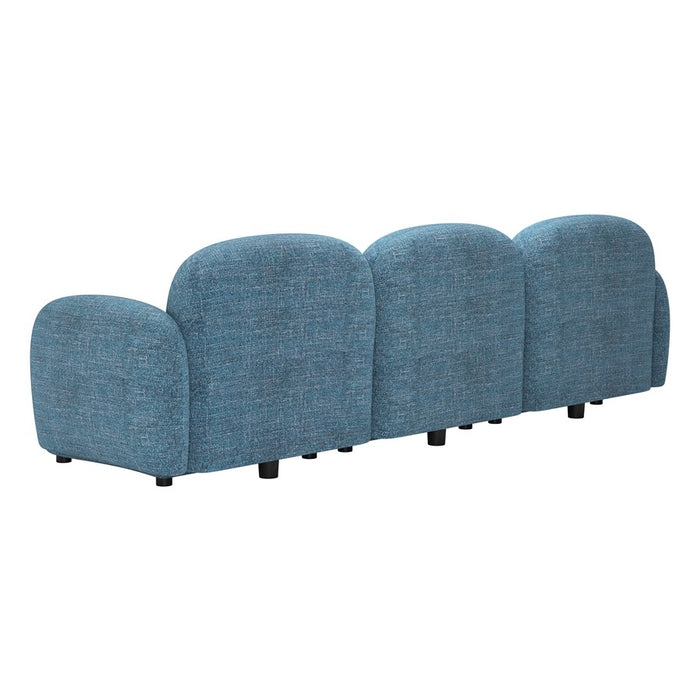 Zuo Modern Cleo Modular Sofa, Blue
