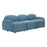 Zuo Modern Cleo Modular Sofa, Blue