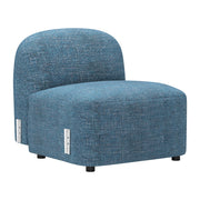 Zuo Modern Cleo Middle Chair, Blue - 110887