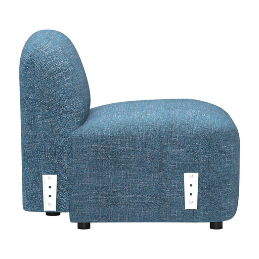Zuo Modern Cleo Middle Chair, Blue