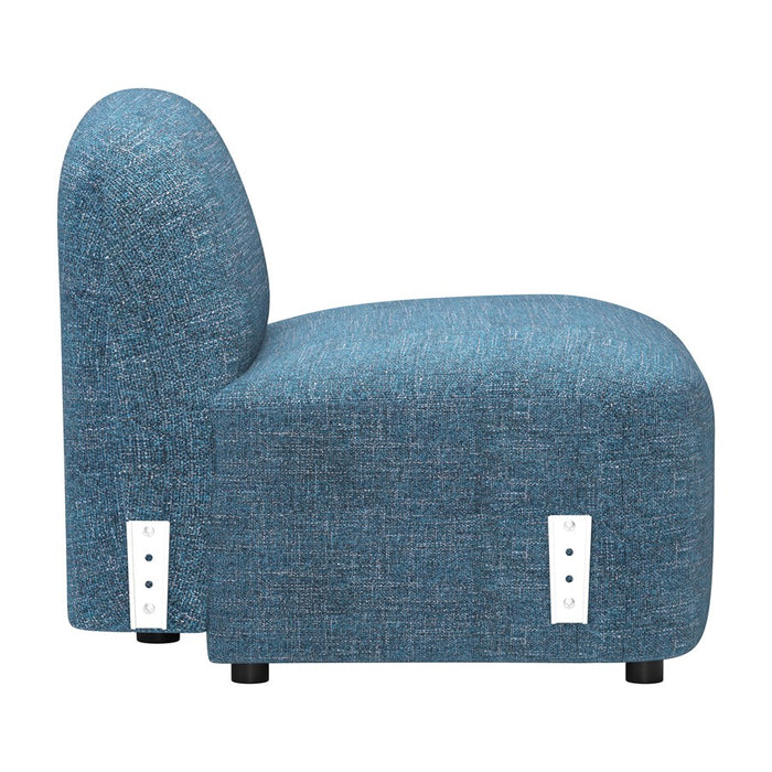 Zuo Modern Cleo Middle Chair, Blue