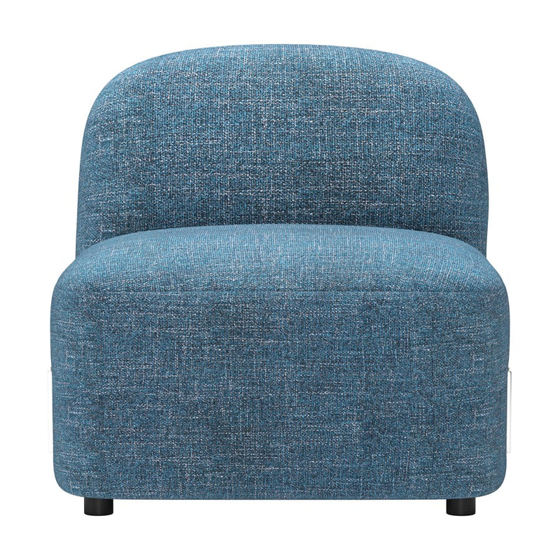 Zuo Modern Cleo Middle Chair, Blue