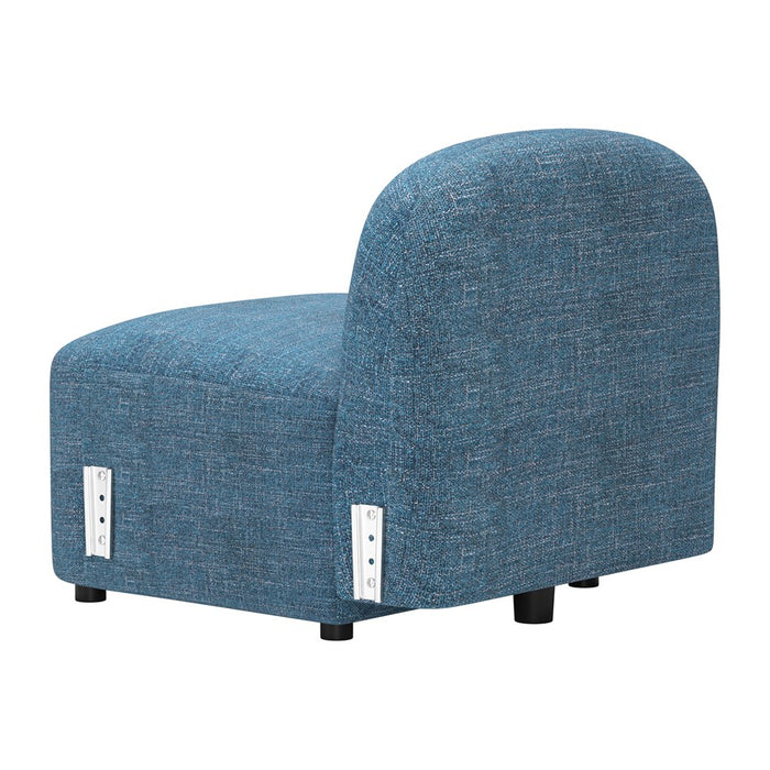 Zuo Modern Cleo Middle Chair, Blue