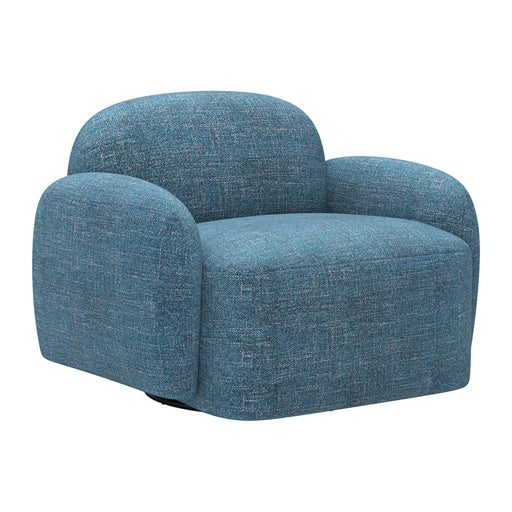Zuo Modern Cleo Swivel Chair, Blue - 110888