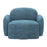 Zuo Modern Cleo Swivel Chair, Blue