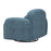 Zuo Modern Cleo Swivel Chair, Blue