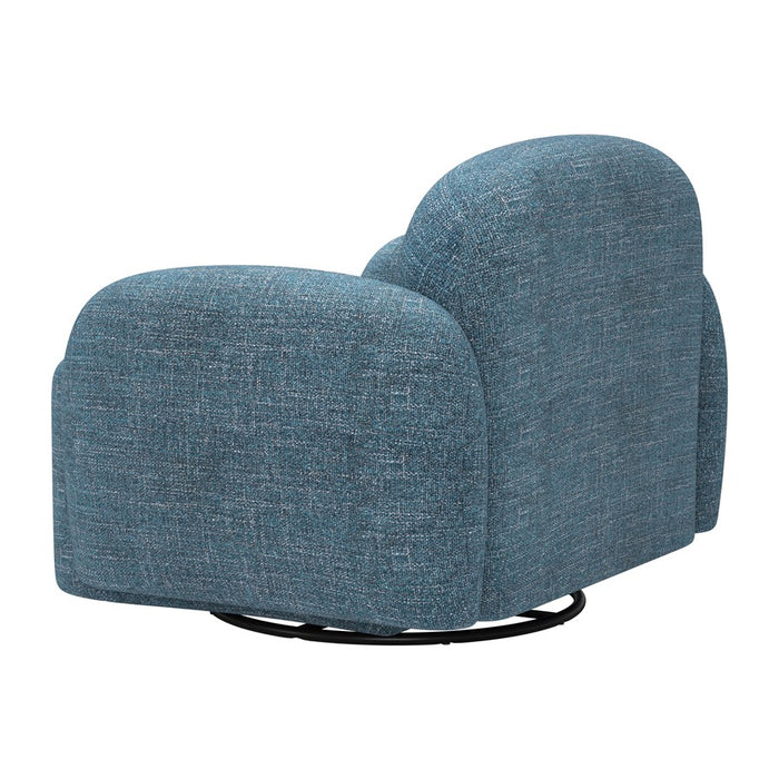 Zuo Modern Cleo Swivel Chair, Blue