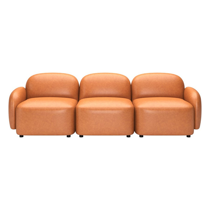 Zuo Modern Cleo Modular Sofa, Brown