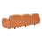 Zuo Modern Cleo Modular Sofa, Brown
