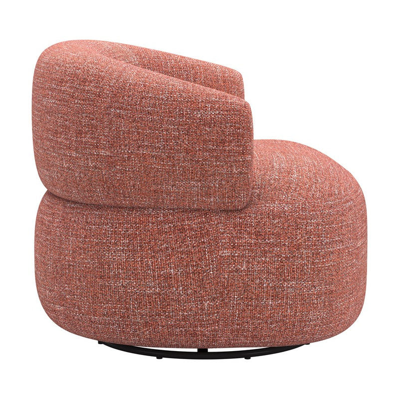 Zuo Modern Venezia Swivel Chair, Brown