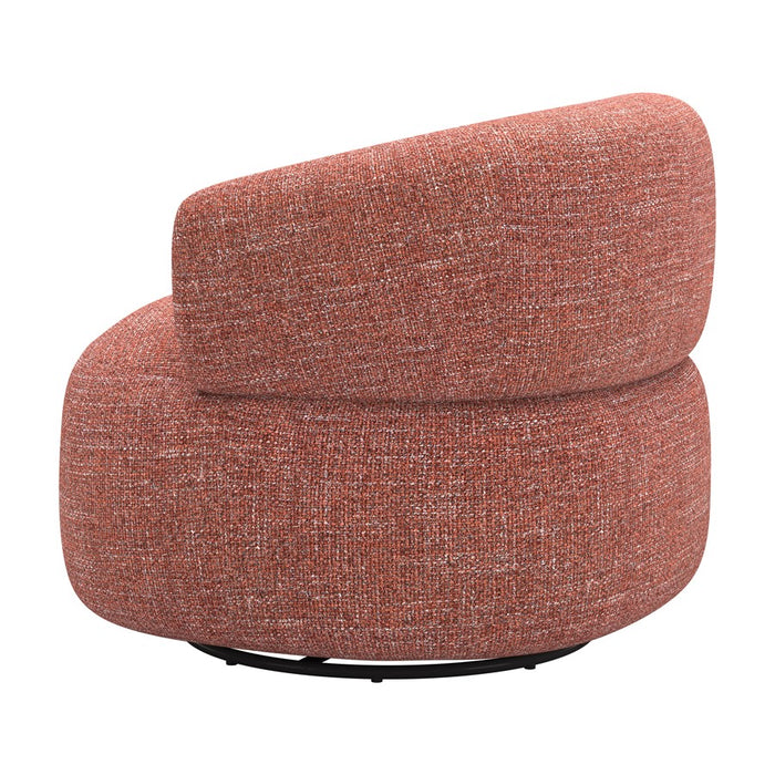 Zuo Modern Venezia Swivel Chair, Brown