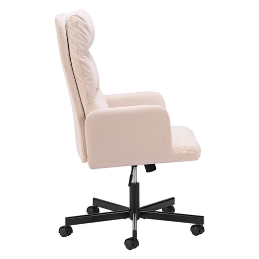 Zuo Modern Sable Office Chair, Ivory