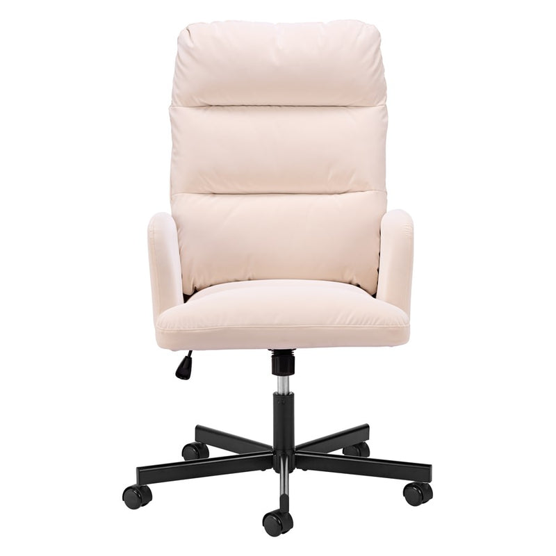 Zuo Modern Sable Office Chair, Ivory