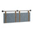 Zuo Modern Zeva Floating Queen Headboard, Gray - 110911