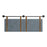 Zuo Modern Zeva Floating Queen Headboard, Gray