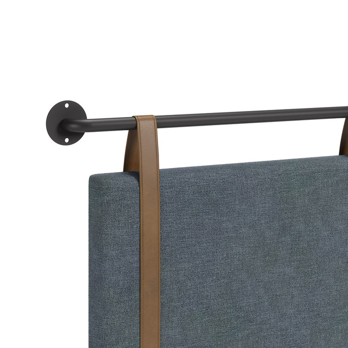 Zuo Modern Zeva Floating Queen Headboard, Gray