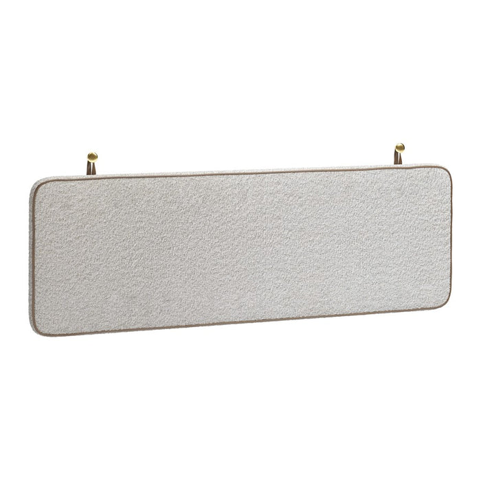 Zuo Modern Bela Floating Queen Headboard, Ivory - 110912