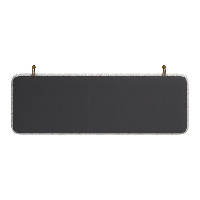 Zuo Modern Bela Floating Queen Headboard, Ivory