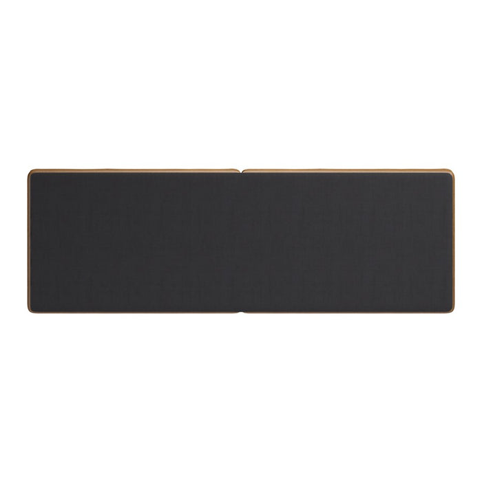 Zuo Modern Cove Floating Queen Headboard, Brown