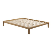 Zuo Modern Luum Queen Platform Bed Frame, Natural - 110914