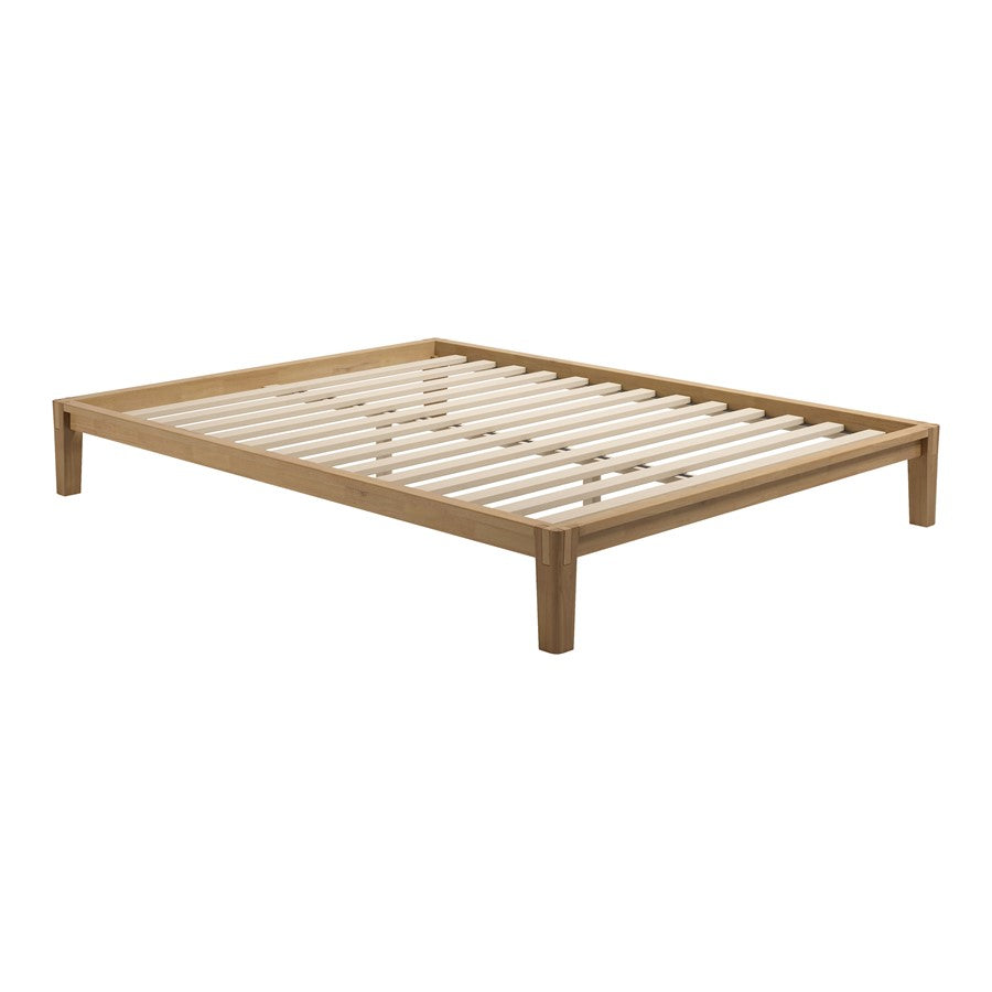 Zuo Modern Luum Queen Platform Bed Frame, Natural - 110914