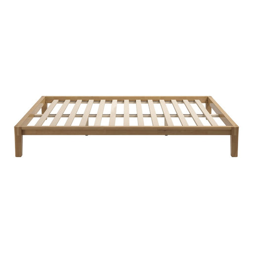 Zuo Modern Luum Queen Platform Bed Frame, Natural