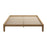 Zuo Modern Luum Queen Platform Bed Frame, Natural