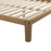 Zuo Modern Luum Queen Platform Bed Frame, Natural