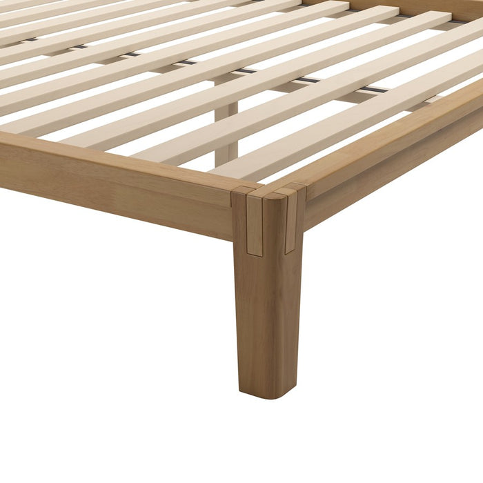 Zuo Modern Luum Queen Platform Bed Frame, Natural