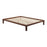 Zuo Modern Luum Queen Platform Bed Frame, Walnut - 110915