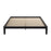 Zuo Modern Luum Queen Platform Bed Frame, Black