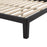 Zuo Modern Luum Queen Platform Bed Frame, Black
