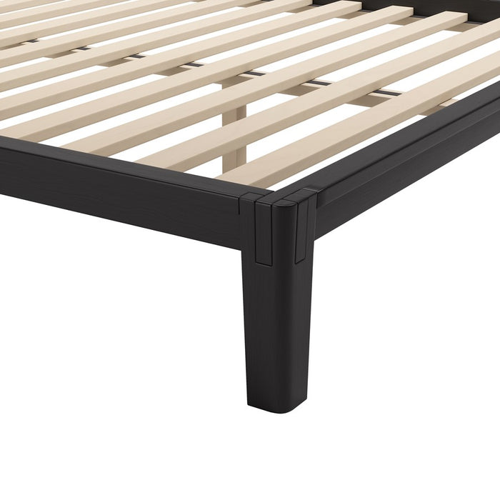 Zuo Modern Luum Queen Platform Bed Frame, Black
