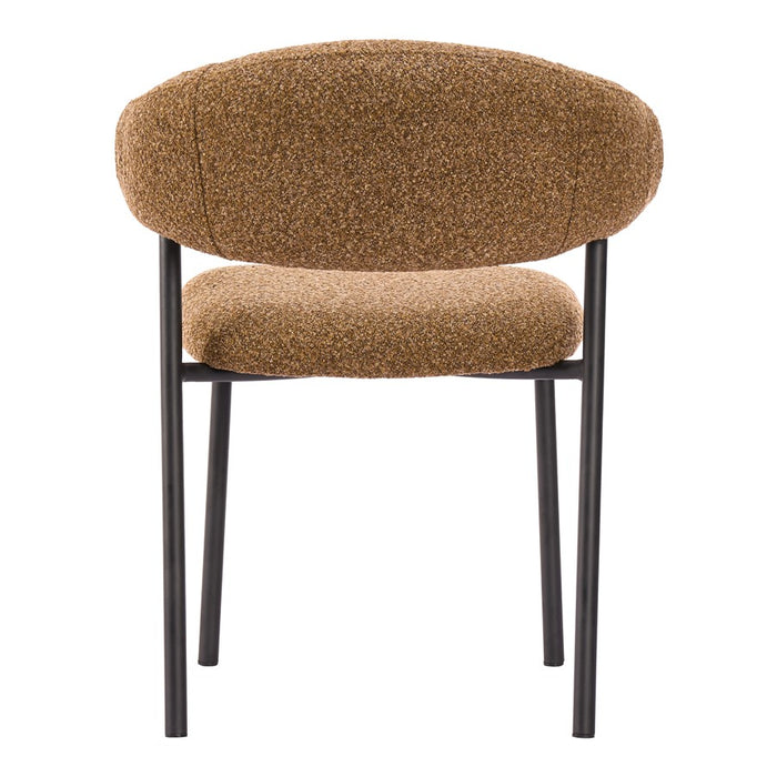 Zuo Modern Seville Dining Chair, Set of 2, Brown Cork
