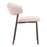 Zuo Modern Seville Dining Chair, Set of 2, Cloud Beige