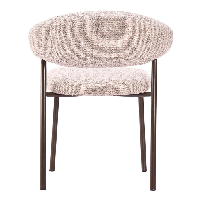 Zuo Modern Seville Dining Chair, Set of 2, Cloud Beige