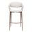 Zuo Modern Limay BarStool, Beige/Walnut