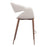 Zuo Modern Limay Counter Stool, Beige/Walnut