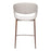 Zuo Modern Limay Counter Stool, Beige/Walnut