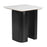 Zuo Modern Fiora Side Table, White/Black - 110933