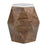 Zuo Modern Bisel Side Table, White/Walnut - 110935