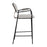 Zuo Modern Couva Counter Stool/Set of 2, Gray Tweed