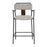 Zuo Modern Couva Counter Stool/Set of 2, Gray Tweed